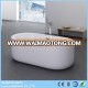 Hot Sale Seamless Clear Acrylic Bathtub with Fiberglass Reinforced from Hangzhou Factory