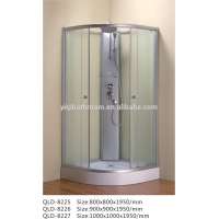 ABS acrylic tray 4/5/6mm tempered glass shower enclosure