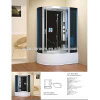 ABS tempered glass ozone sterilizer integral steam shower cabin