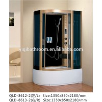 ABS 6mm tempeered glass cheap shower cabin