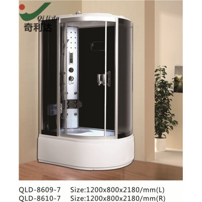 multi function left and right sanitary ware shower room with steam and low price